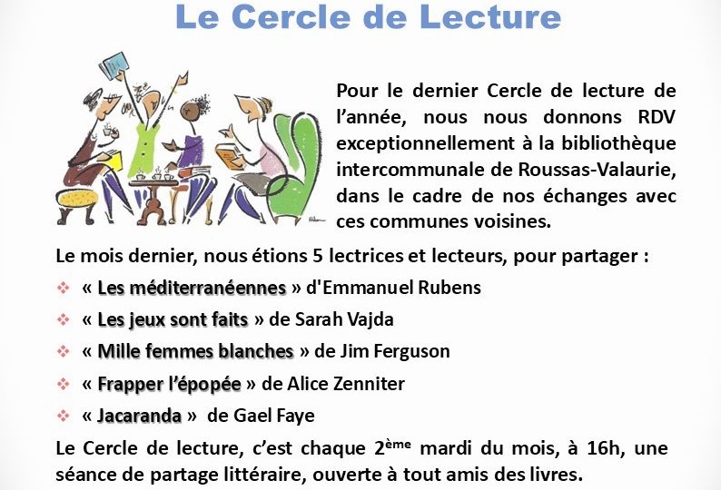 Le Cercle de Lecture à Roussas - 0