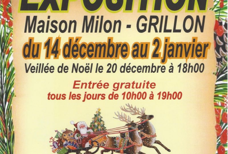 Exposition “L’esprit de Noël” à Grillon - 0