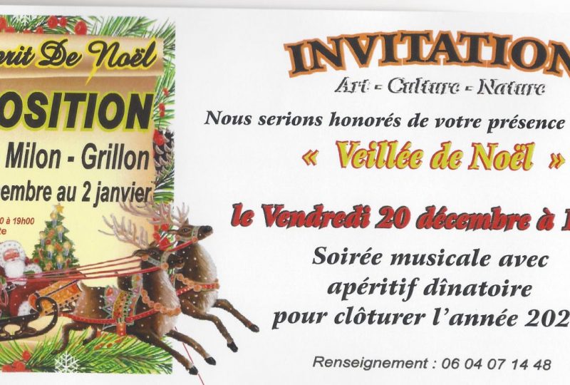 Exposition “L’esprit de Noël” à Grillon - 1