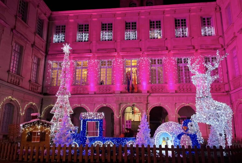 Mise en lumière du Château de Simiane à Valréas - 0