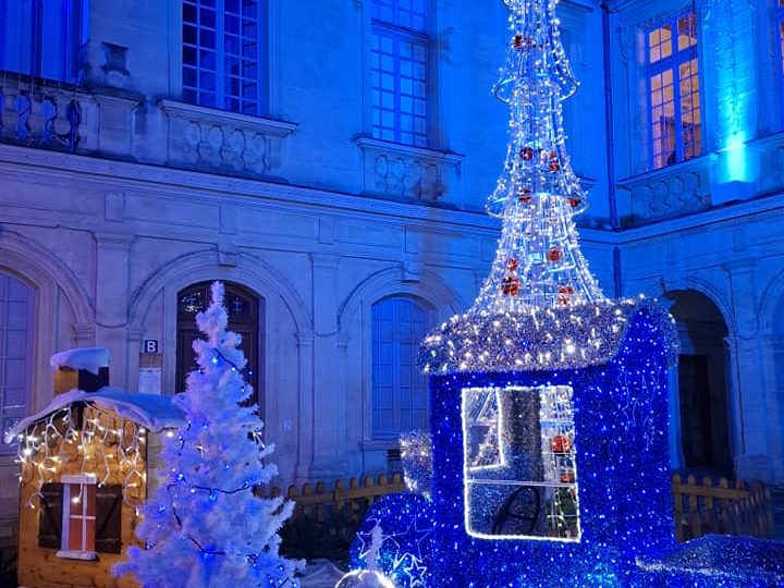 Mise en lumière du Château de Simiane à Valréas - 4