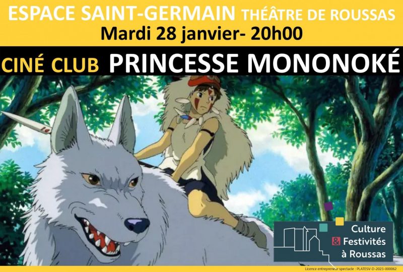 CINE CLUB : “Princesse Mononoké” de Hayao Miyazaki à Roussas - 0